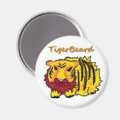 Tigerbeard Magnet (Vorderseite/Rückseite)