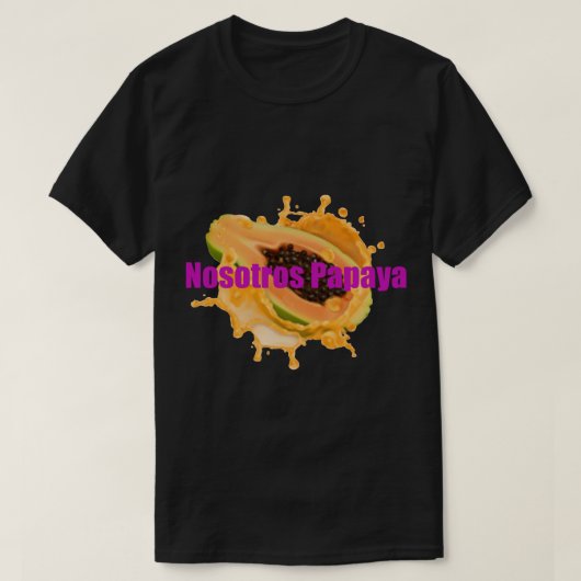 TIGERBELLY PODCAST - NOSOTROS PAPAYA T-Shirt (Design vorne)