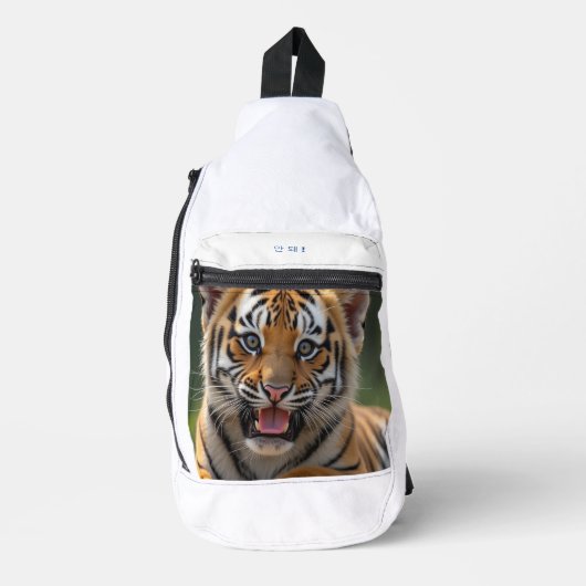 Tigerbeutel Crossbody Bag (Vorderseite)
