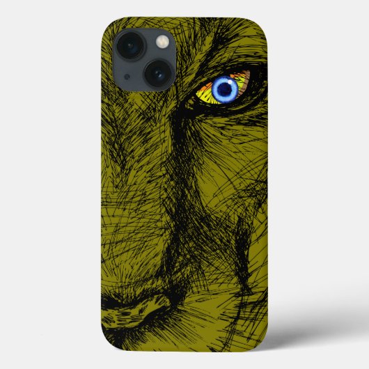 Tigerblick Case-Mate iPhone Hülle (Rückseite)