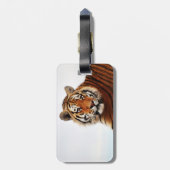Tigerblick seitwärts Foto Gepäckanhänger (Rückseite vertikal)