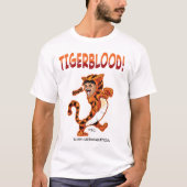 Tigerblood Cartoon T-Shirt (Vorderseite)