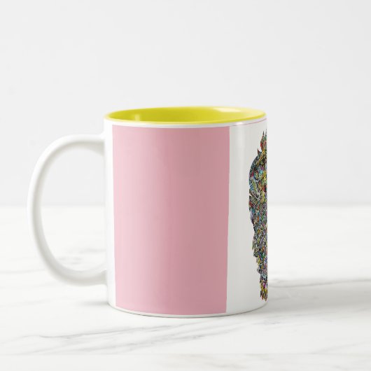 Tigerblut Zweifarbige Tasse (Links)
