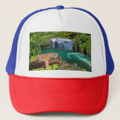 Tigerdeckel Truckerkappe (Vorderseite)