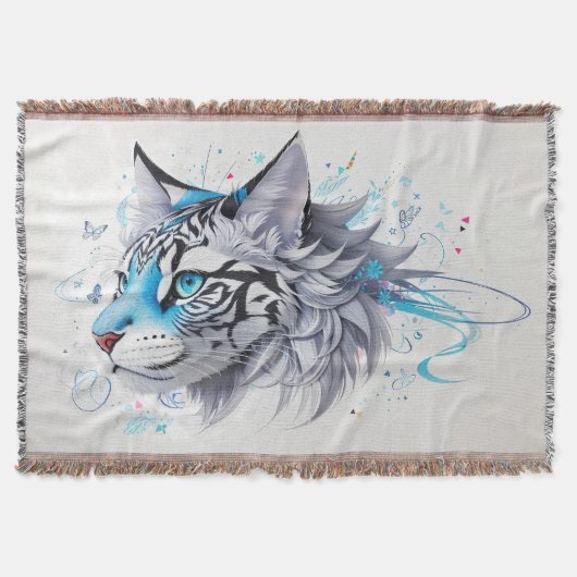 Tigerdesign Decke (Vorderseite)