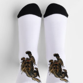 Tigerdrache Socken (Oben)
