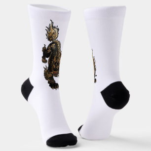 Tigerdrache Socken