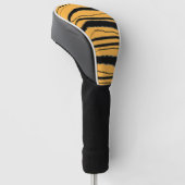 Tigerdruck golf headcover (angewinkelt)