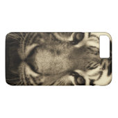 Tigerdruck-Katzengewohnheit personifizieren Case-Mate iPhone Hülle (Rückseite (Horizontal))