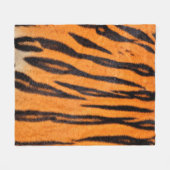 Tigerdruck-Textur Fleecedecke (Vorderseite (Horizontal))