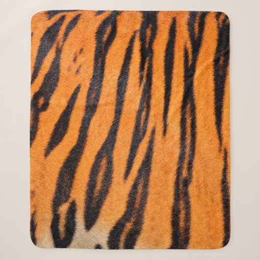 Tigerdruck-Textur Sherpadecke (Vorderseite)