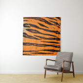 Tigerdruck-Textur Wandteppich (Beispiel (Horizontal))