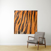 Tigerdruck-Textur Wandteppich (Beispiel)