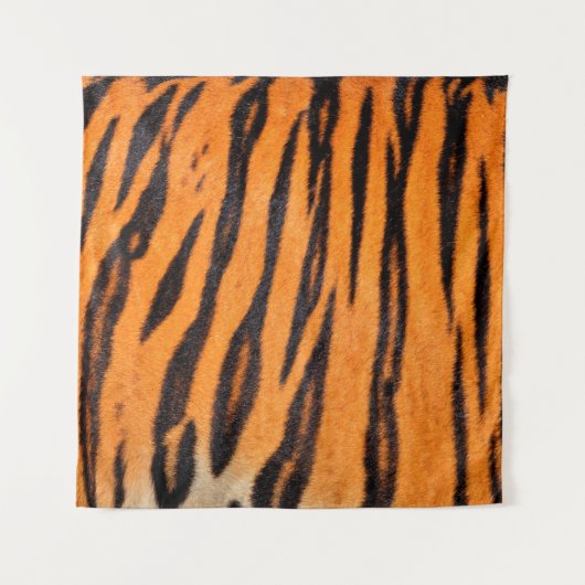 Tigerdruck-Textur Wandteppich (Vorderseite)
