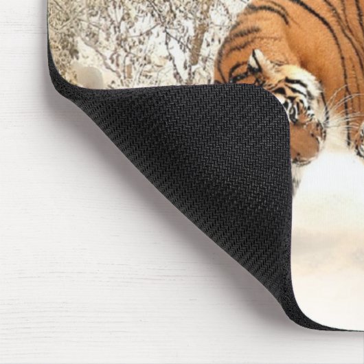 Tigerfamilie Mousepad (Ecke)
