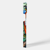 Tigerfarbglas iPhone Hülle (Rechte Seite)