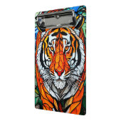 Tigerfarbglas Mini Klemmbrett (Gewinkelt2)