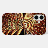 Tigerfisch Case-Mate iPhone Hülle (Rückseite (Horizontal))