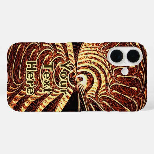 Tigerfisch Case-Mate iPhone Hülle (Rückseite (Horizontal))