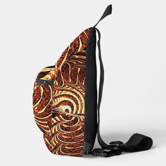 Tigerfisch Crossbody Bag (Rechts)