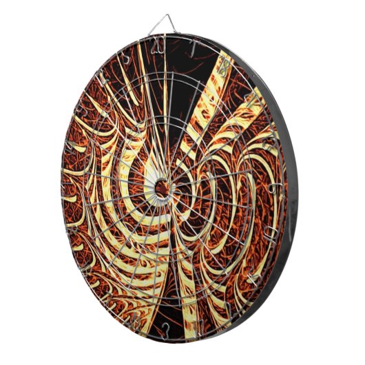 Tigerfisch Dartscheibe (Vorderseite rechts)