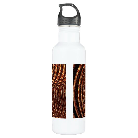 Tigerfisch Edelstahlflasche (Rückseite)