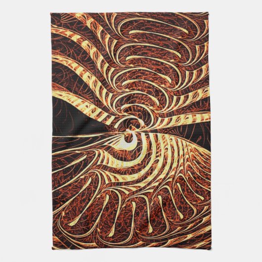 Tigerfisch Handtuch (Vertikal)