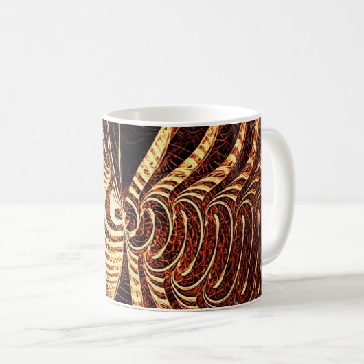 Tigerfisch Kaffeetasse (VorderseiteRechts)