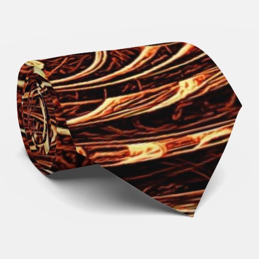 Tigerfisch Krawatte (Gerollt)