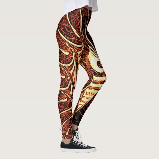 Tigerfisch Leggings (Rechts)