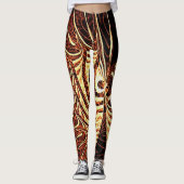 Tigerfisch Leggings (Vorderseite)