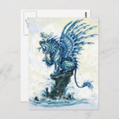 Tigerfisch Postkarte (Vorne/Hinten)