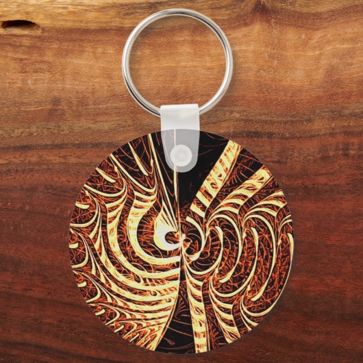 Tigerfisch Schlüsselanhänger (Vorderseite)