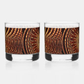 Tigerfisch Whiskyglas (Rechts)