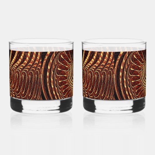 Tigerfisch Whiskyglas (Rechts)