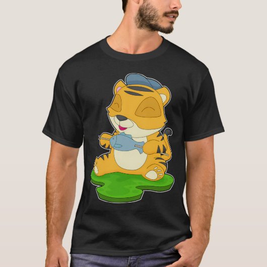 Tigerfischerfisch T-Shirt (Vorderseite)