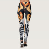 Tigerfrauen Leggings (Rückseite)