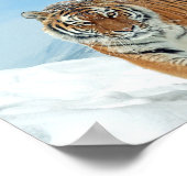 Tigergebirge Winterlandschaft Foto Schnee drucken Poster (Ecke)