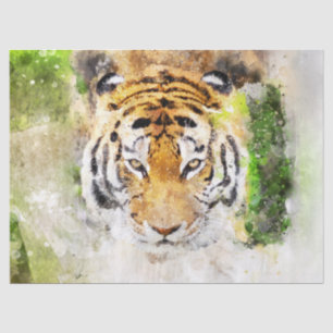 Tigergeflecht Seidenpapier