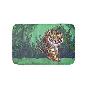 Tigergeschenke und -zubehör badematte