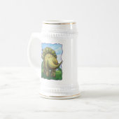 Tigergeschenke und -zubehör bierglas (Vorderseite Links)