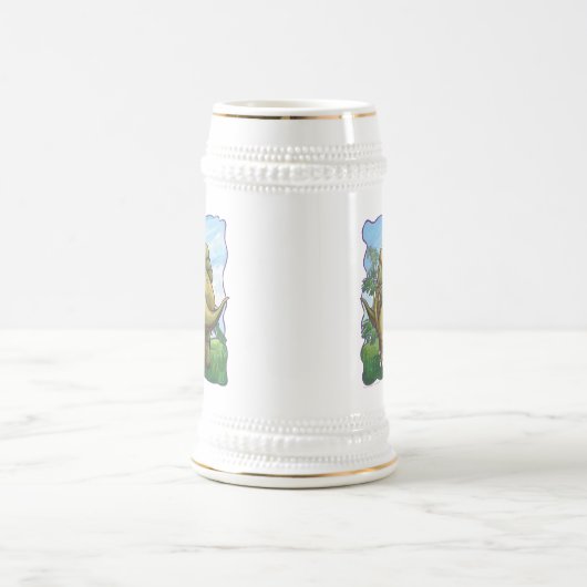 Tigergeschenke und -zubehör bierglas (Mittel)