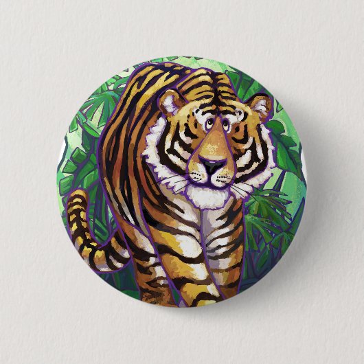 Tigergeschenke und -zubehör button (Vorderseite)