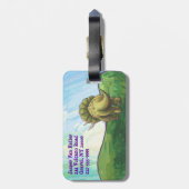 Tigergeschenke und -zubehör gepäckanhänger (Rückseite vertikal)