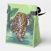 Tigergeschenke und -zubehör geschenkschachtel (Rückseite)