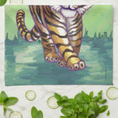 Tigergeschenke und -zubehör handtuch (Gefaltet)
