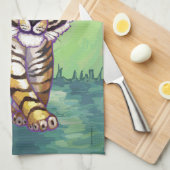Tigergeschenke und -zubehör handtuch (Viertel Falte)