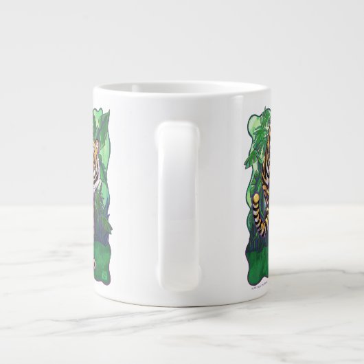 Tigergeschenke und -zubehör Jumbo-Tasse (Rückseite)