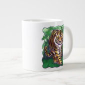 Tigergeschenke und -zubehör Jumbo-Tasse (Vorderseite Rechts)