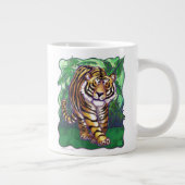 Tigergeschenke und -zubehör Jumbo-Tasse (Rechts)